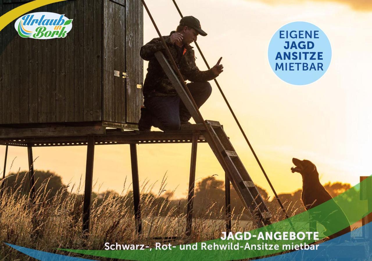 Jagd-Angler-Suite-04-Im-Wald-Am-See 퀴리츠 외부 사진
